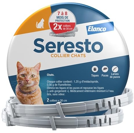 COLLANA GATTO SERESTO X2