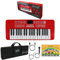 ffalstaff STUDIO-37 Tastiera Elettronica Ricaricabile 37 Tasti per uso Scolastico - Borsa con Imbottitura di 5 mm con Tracolla e E-book Suona la Tastiera
