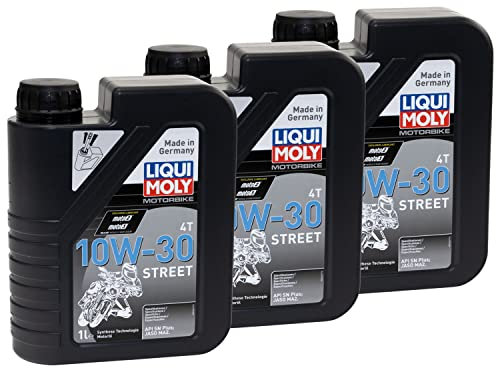 Motoröl Motor Öl LIQUI MOLY Street 10W-30 3 X 1 Liter