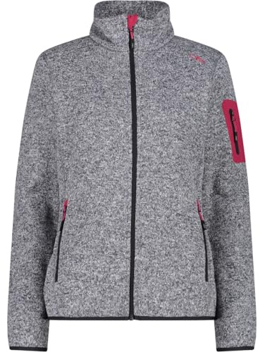 CMP Damen Strick Fleece Jacke Fleecejacke Fleecepullover