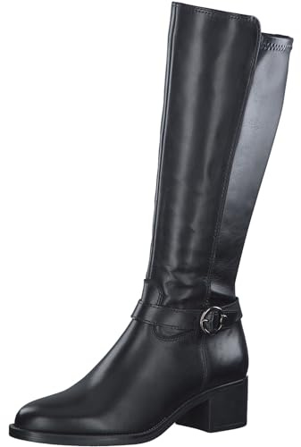 Tamaris Femme Bottes, Dame Bottes Classiques,TOUCHit,Bottes,Fermeture éclair,Black,37 EU