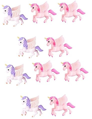 Ciieeo 10pcs Adornment Chic Cake Ornaments for Desktop Decor Creative Valentine Day Landscape Decorations Random Colors for Parties and Photography