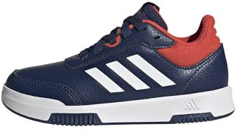 adidas Unisex Kids Tensaur Sport Training Lace Shoes, Dark Blue/FTWR White/Bright red, 2 UK