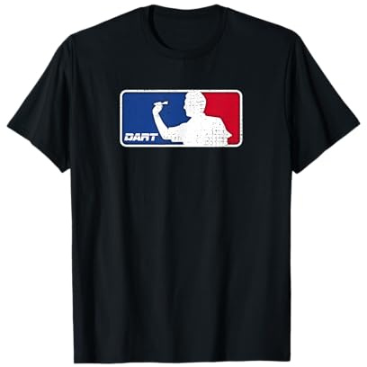 Dart Dartspieler, Vintage-Dartspieler, Retro-Dart T-Shirt