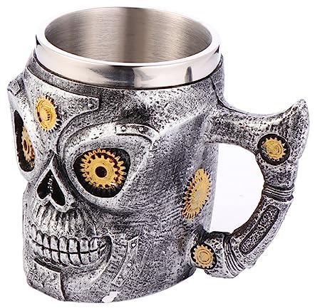 Hoement 1pieza Taza De Cerveza De Con Asas Vaso De Original Para Cervecerías y