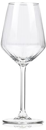 alpina Verres à Champagne - Verrerie de 4 Pièces - Verre a Pied pour Vin, Champagne et Prosecco - Flute Champagne Verre - Ensemble de Verres Compatibles Lave-Vaisselle