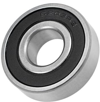 METALLIXITY Tiefe Rillenkugellager (6203-16-2RS, 16mm x 40mm x 12mm) 1 Stück, Chromstahl Doppelt Versiegelte Industrielager - für Industriemikromotor