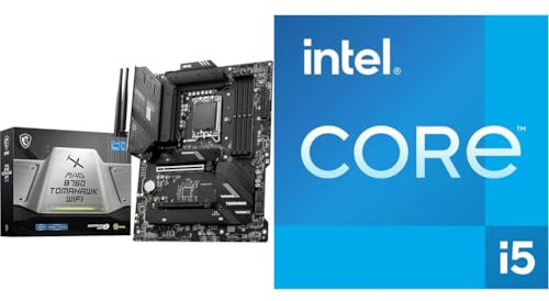 MSI MAG B760 TOMAHAWK WIFI Motherboard + Intel® Core™ i5-14600K Desktop Processor 14 cores