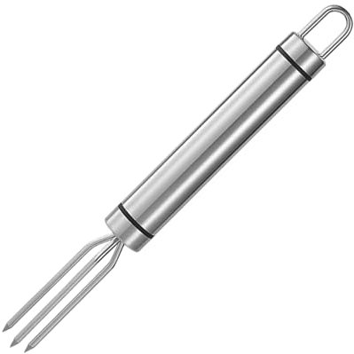 Cork Forks in acciaio inossidabile, porta strofinacci di mais,Porta mais in acciaio inossidabile, forchetta per patate riutilizzabile | Gadget da cucina multifunzionale, barbecue e strumenti