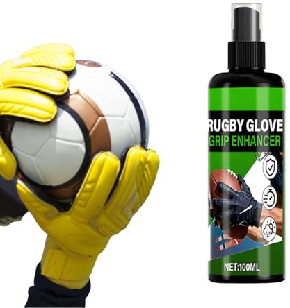 Spray Adhesivo - 100ml Suministros Deportivos Portátiles Antideslizantes - Spray de Agarre para Guantes de Guardameta,Para Portero De Fútbol Béisbol Baloncesto Boxeo Entrenamiento Y Actividades Exteri