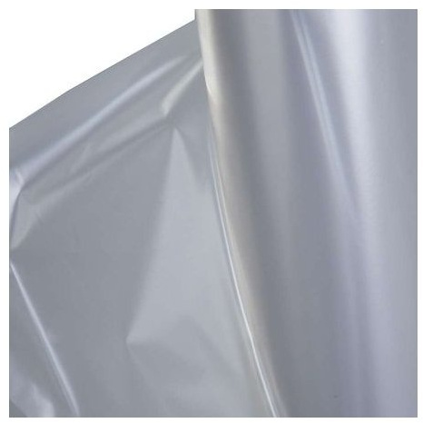 Baufolie Typ 200 transparent – Abdeckfolie aus LDPE 4 m x 25 m – 1 Rolle (100 m²) extra starke, wasserdichte und reißfeste Schutzfolie für Innen- und Außenbereich