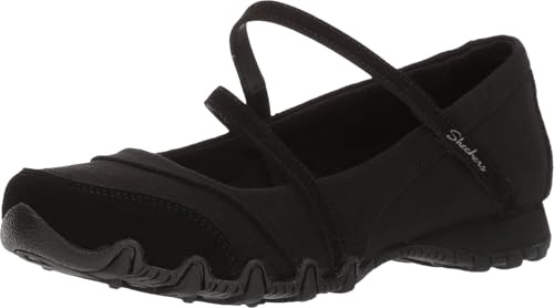 Skechers Damen Bikers-Get-up Maria Janes, Schwarz (Black), 38.5 EU