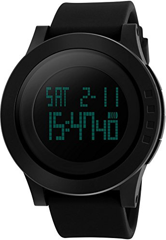 Skmei Uhren Herren Sportuhr Wasserdicht LED Digital Armbanduhr 1142