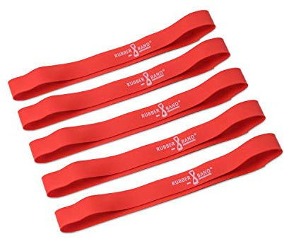 Dittman Rubber Band (5er Set rot (mittel))