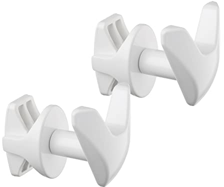 Coppia handy vip portasciugamani senza foro per bagno, autoavvitanti al termoarredo scaldasalviette senza forare - made in italy