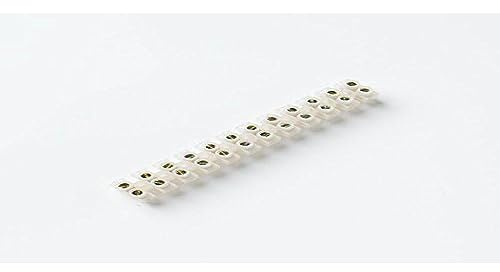 Merriway BH07462 (12 Pcs) 12-Way Electrical Terminal Connector Blocks, 6 Amp - Pack of 12 Pieces, White