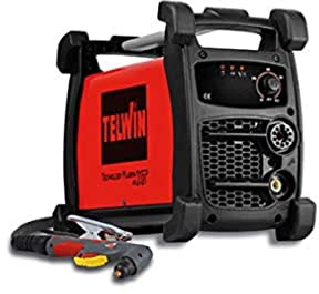 TELWIN - Cortador de Plasma Inverter TE-816146 - TECHNOLOGY PLASMA 41 230V XT - Corte Preciso 15mm - Para Metales Conductores - Con Antorcha PH - Caja de Aluminio