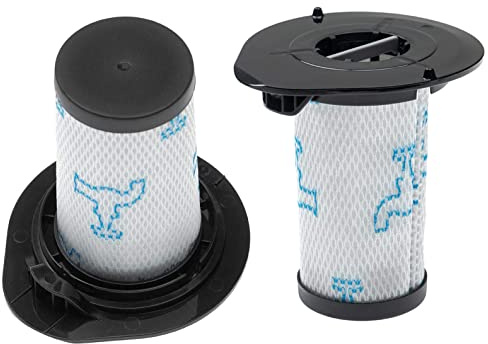 LRFdress Filter kompatibel med Rowenta Air Force 460 All in One RH92xx och Rowenta Air Force Flex 560 RH94xx Dammsugarersättning, byt ut # ZR009002 (2 st filter)