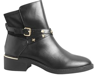 Long Tall Sally - Lts Studded Hardware Chelsea Boots In Standard Fit - Women's