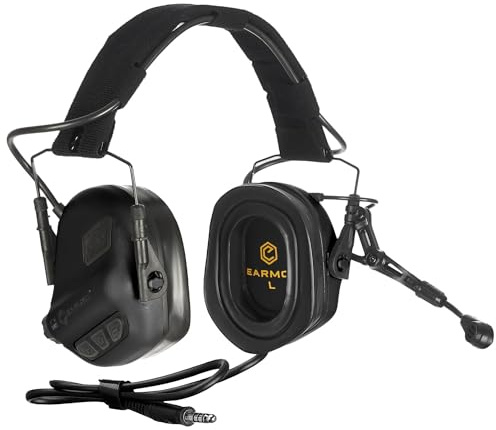 EARMOR M32 PLUS Varsion Tactical Headset Hunting & Shooting Earmuffs with Microphone, Sound Amplification, Nato TP120 Jacket