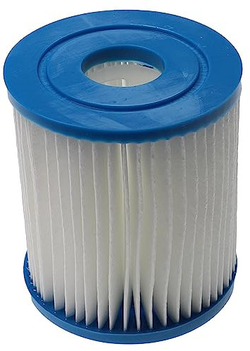 vhbw Filterkartusche Ersatz für APC C7490 für Swimmingpool, Filterpumpe - Wasserfilter Blau Weiß
