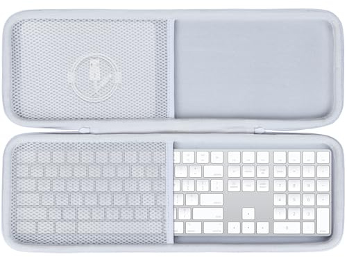 Lebakort Dur Étui Housse Cas Compatible avec Apple Magic Keyboard avec pavé numérique et Magic Mouse