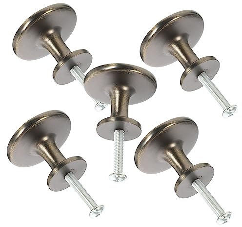Housoutil 5pcs Cabinet Handle Parts Wardrobe Door Handle Dresser Pulls Replacement Furniture Pulls
