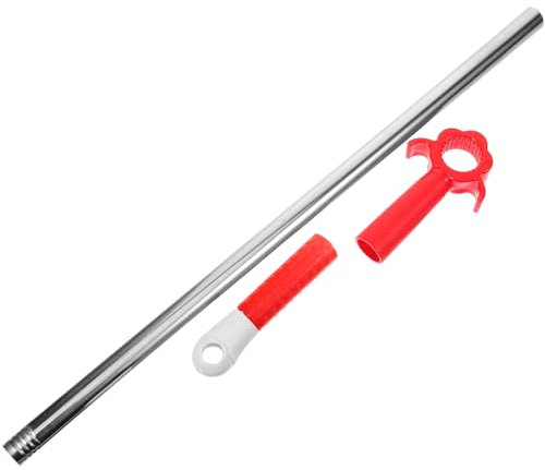 Holibanna Fenster-schiebestange Robust Push-pull-liftstab Für Vorhänge Und Jalousien Mit Praktischem Haken Leichte Stange Für Fensterbedienung Und Gardinenöffnung Langlebig Und Formstabil