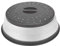 WUBCIX Microwave Splatter Cover,Microwave Cover for Food Fruit Drainer,BPA-Free Dishwasher Safe 10.5 inch Grey