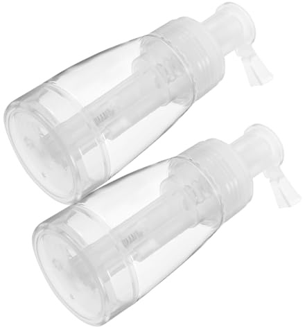 TOPPERFUN 2stücke Salonpuderflasche Pet-kunststoff Sprühflasche Für Friseurbedarf Transparent Für Trockenpuder Und Unterwegs