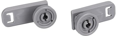 LUTH Premium Profi Parts 2x Support avec Roulette de Panier a Couverts pour Miele Lave-vaisselle 7649011 3176421