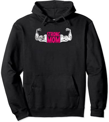 Starke Mutter Frauen Kraftsport Workout Gym Pullover Hoodie