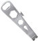 MARINEO Apriscatole Aprilattine – apriscatole per aprire rapidamente e facilmente lattine di vernice, accessori per pittura, apribottiglie – robusto e in acciaio inox – apribottiglie integrato