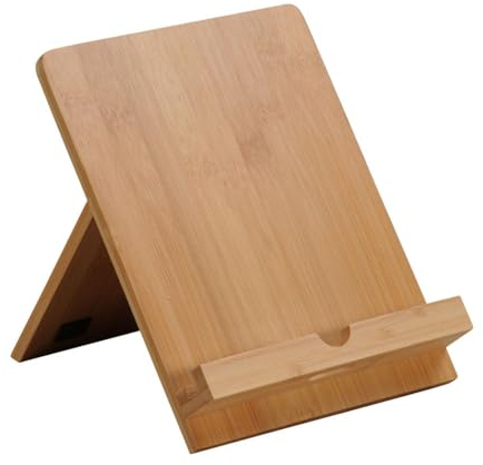 Kesper Kochbuchhalter/Kochbuchständer aus Bambus, Farbe: Braun, Maße: 23x18x19,2 cm, 58016