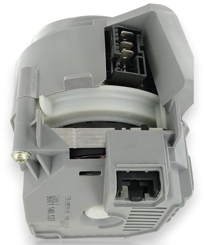 DEKAROX Heizpumpe Pumpe für Bosch Siemens 755078 00755078 1BS3610-6AA für Geschirrspüler Spülmaschine wie iQ100 iQ300 iQ500 StudioLine Active Water Avantixx Classixx Serie 2 Serie 4 Extraklasse