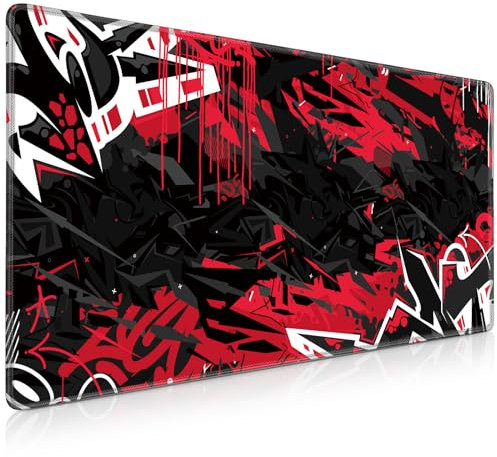 Acezeek Gaming Mouse Pad 900x400mm Large Mouse Mat with Stitched Edges/XXL Mouse Pad with Non-Slip Base/Extended Large Size Keyboard Desk Pad for PC/Office