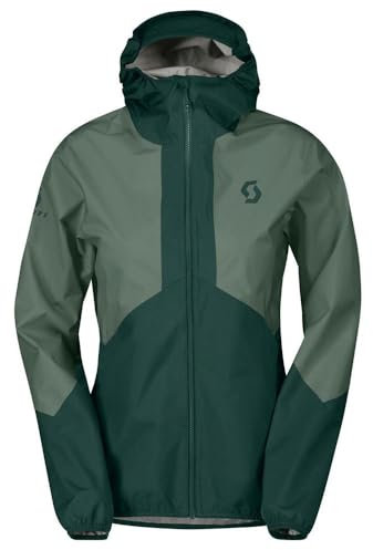 Scott M Explorair Light Dryo 2.5l Jacket Grün - Wasserdichte atmungsaktive Herren Multisport Shelljacke, Größe M - Farbe