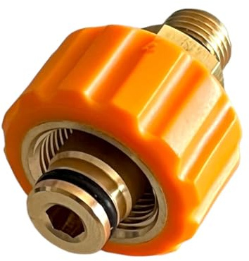 M&M Smartek Easy-Lock Adapter TR22 IG auf 1/4 Zoll AG | Robuster Adapter verbindet kompatible Hochdrucksysteme; Anschlussform, Gewinde, Dornmaß und Geräteserie vor dem Kauf prüfen.