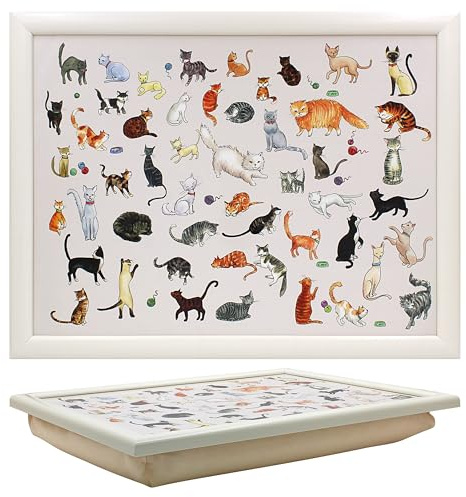 The Leonardo Collection Finola Knietablett für Mahlzeiten, stilvolles Futtertablett für Abendessen oder Frühstück, perfekt für Komfort zu Hause