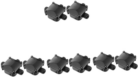Gatuida 8pezzi Giunzione Per Certificazione Per Illuminazione e Elettrici Resistente Urti e Facile Installare