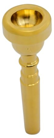 CORHAD Goldfarbenes Trompetenmundstück und Praktischer Funktion aus Kupfer mit Elegantem Design für Konzerte und Blasinstrumente Zubehör