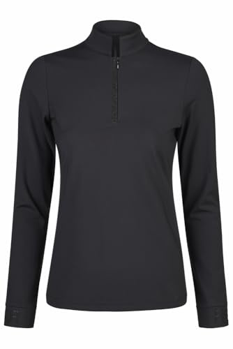 Pikeur Damen Zip Shirt Black Shirts Selection HW 25