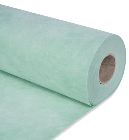 tonchean Waterproof Underlay 30x1M Waterproofing Liner Membrane | Bathroom Tile/Wall Underlayment Shower Polyethylene Fabric Roll Decoupling Membrane for Floor Wall in Kitchen Laundry Saunas