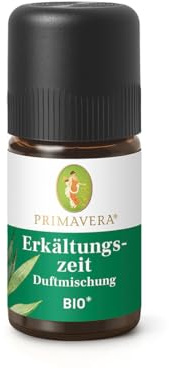 PRIMAVERA Duftmischung Erkältungszeit bio 5 ml - Eukalyptus globulus, Fichtennadel und Weihrauch arabisch - Aromaöl, Duftöl, ätherisches Öl - Aromatherapie - vegan