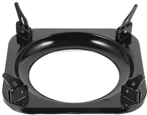 Veemoon Soporte Metálico para Ollas de Cocina de Gas, Rejilla Antideslizante 19,5 X 19,5 CM, Accesorio para Estufa, Adecuado para Uso en Cocina Profesional y Doméstica