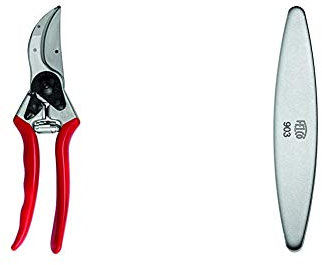 FELCO N.2, Forbici per Potatura, Rosso, & 154261 Nr.903 - Affilatore