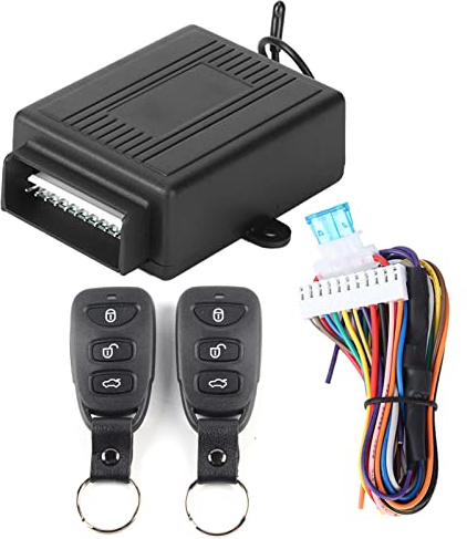 di accesso senza chiave per auto con serratura universale per auto Kit centrale a distanza automatica con scatola di controllo Porta con 2 ingressi senza chiave-Universale con
