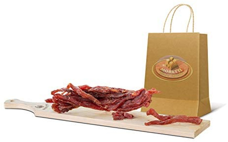 Moretti® Coppiette de porc séchés | tranches de porc | filet séché et longe | double sous vide 1,2 Kg | 100% naturel et maigre | ne contient ni conservateur ni OGM