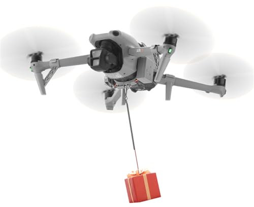 Zhixteu Sistema di Aviolancio per DJI Air 3 Accessori, Dispositivo di Rilascio del Carico Utile/Consegna/Trasporto per DJI Air 3