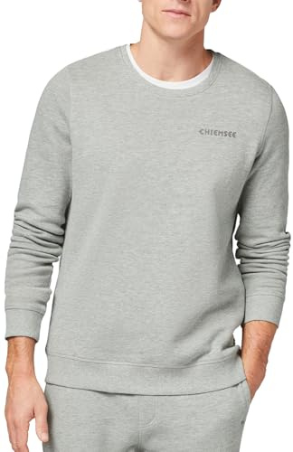 Chiemsee Sweatshirt Herren 3 Farben S-4XL I Bio-Baumwolle I Regular Fit | Herren Sweatshirt I Pullover mit Schriftzug I für Sport und Freizeit